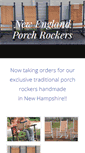 Mobile Screenshot of newenglandporchrockers.com